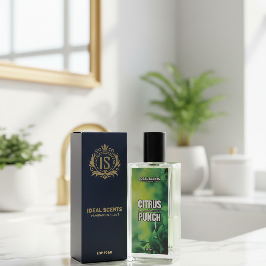 Citrus Punch Fragrance – 50ml Inspired by Aventus Creed | Long Lasting 8–10 Hours | Made in Pakistan