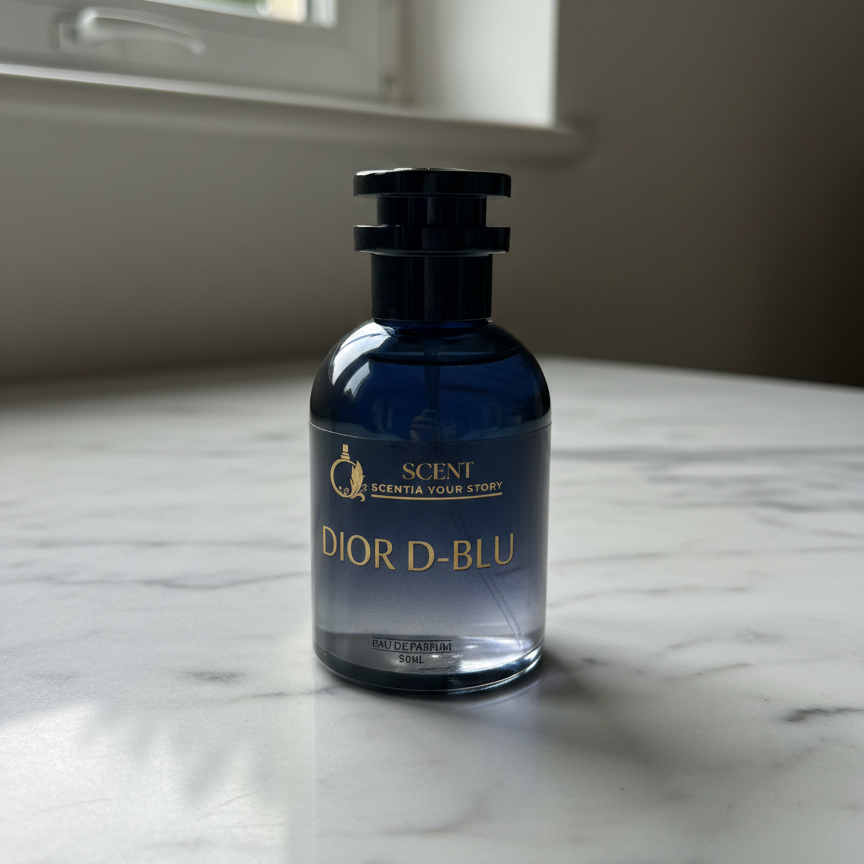 Scentia Your Story Blue de Chanel Everglow Edition β Luxury Long Lasting Perfume for Men & Women (50ml)