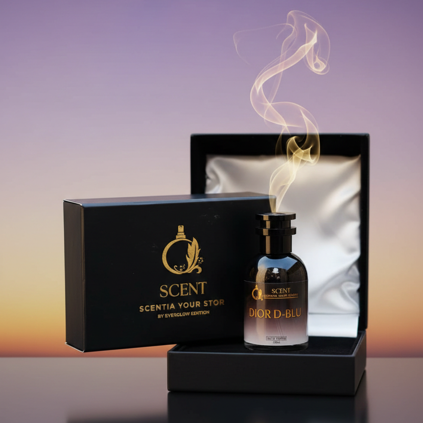 Scentia Your Story Blue de Chanel Everglow Edition β Luxury Long Lasting Perfume for Men & Women (50ml)