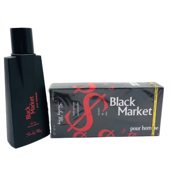Shirley May Black Market Perfume for Men – Long Lasting Fragrance Eau De Parfum 100ml