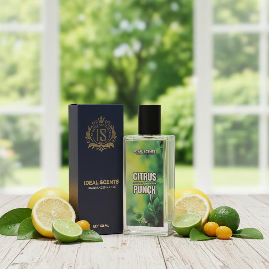 Citrus Punch Fragrance – 50ml Inspired by Aventus Creed | Long Lasting 8–10 Hours | Made in Pakistan